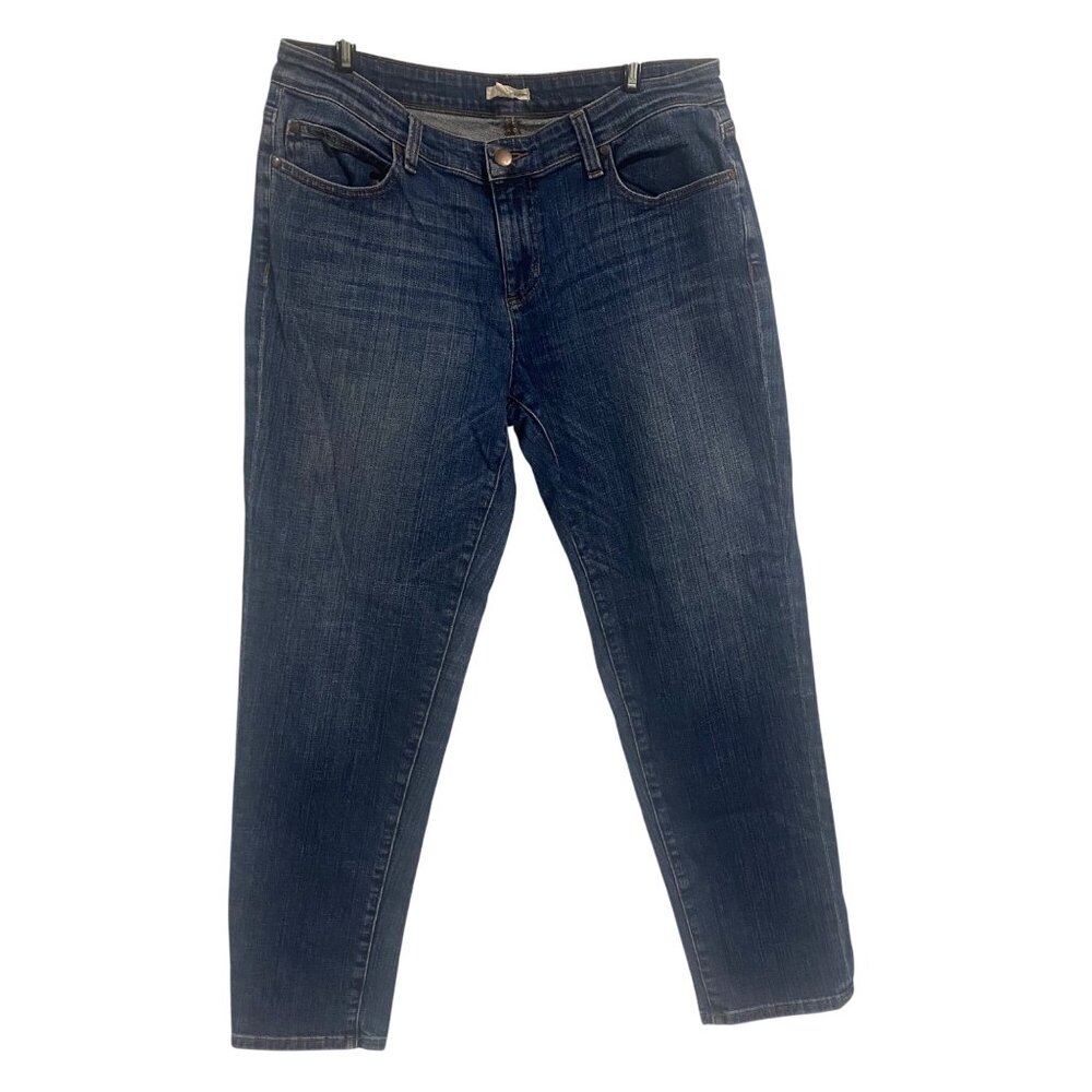 Eileen Fisher Straight Leg‎ Blue Jeans Size 8
